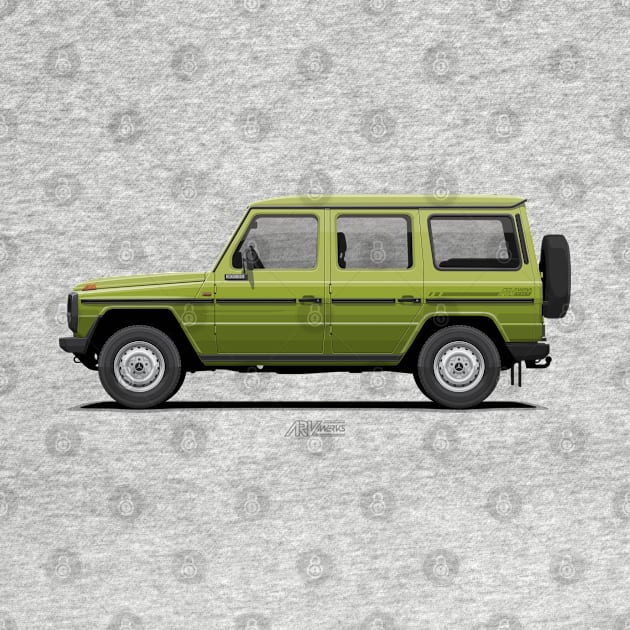 MB 300 GD LWB (W460) Agave Green by ARVwerks